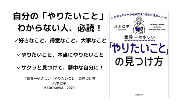 世界一やさしい「やりたいこと」の見つけ方